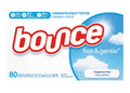 Bounce Free & Gentle, Fabric Softener Sheets, 80 Count