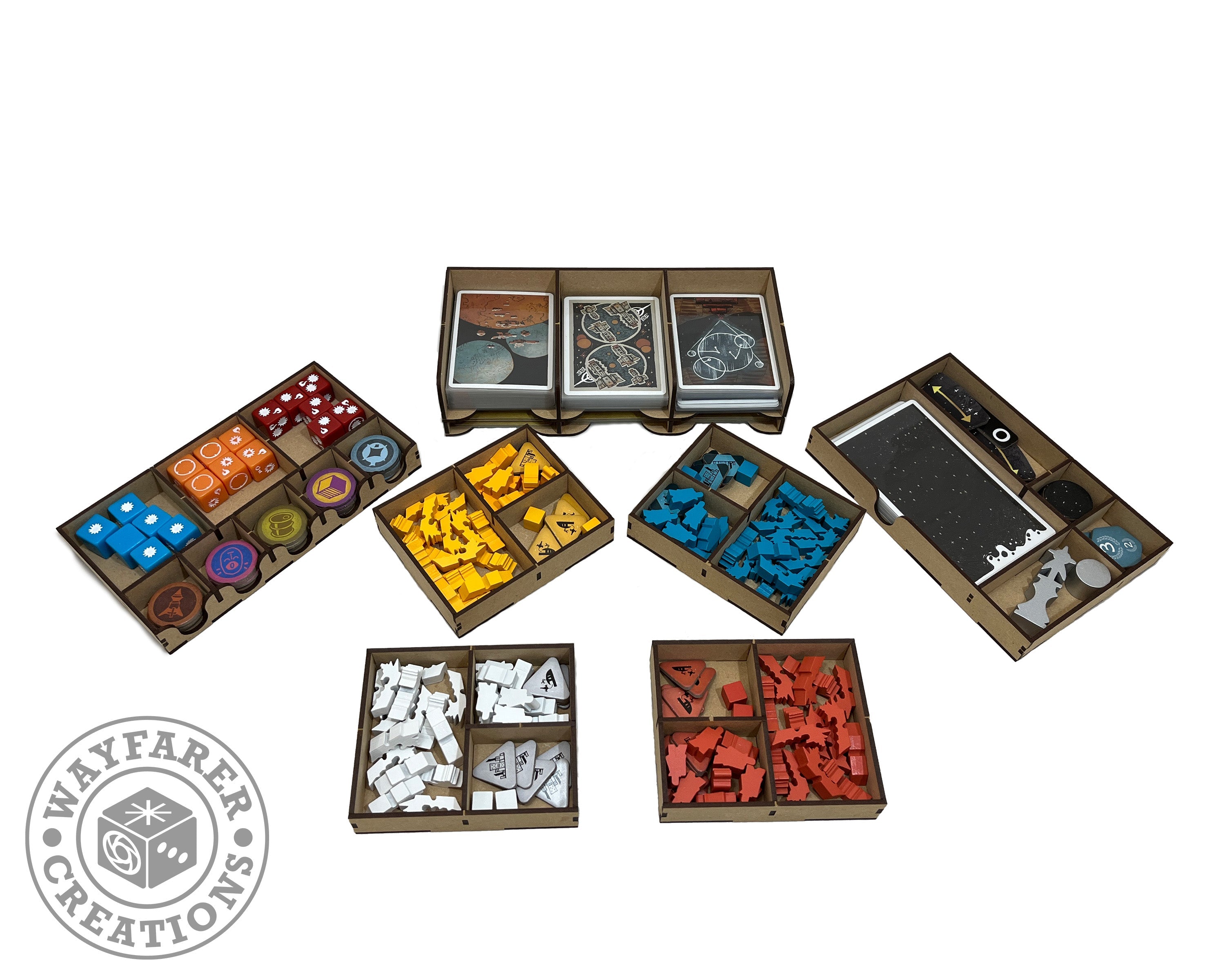 Arcs Board Game Organizer Insert