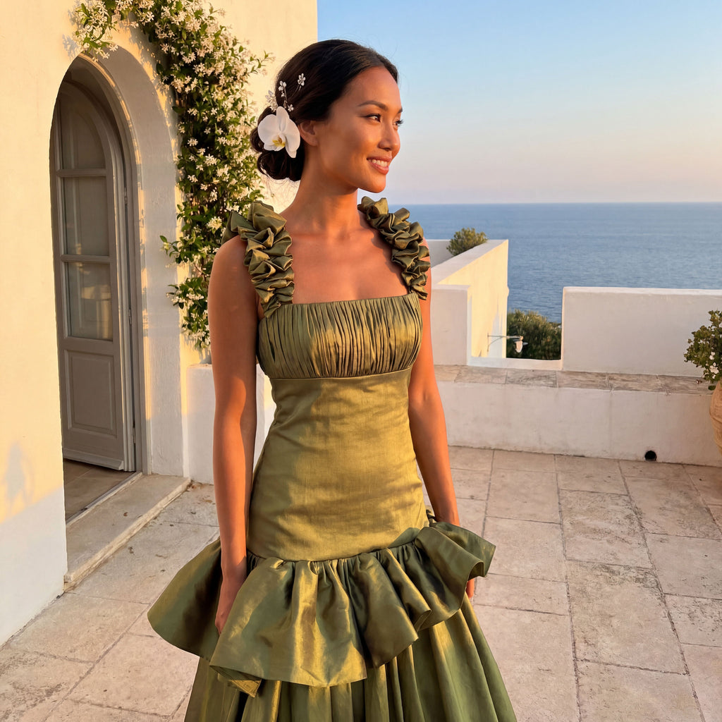 Elina Dress - Green