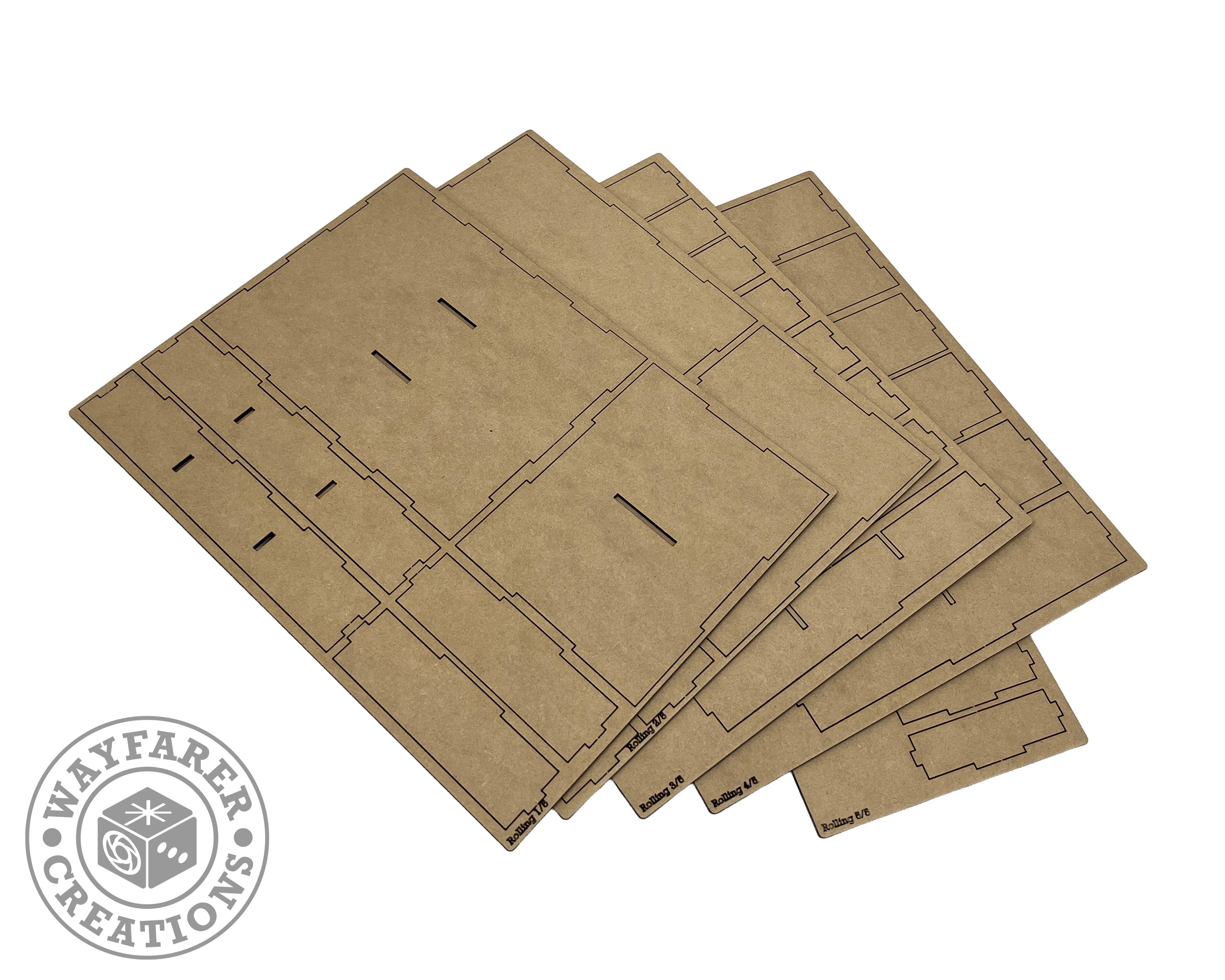 Rolling Heights Board Game Organizer Insert
